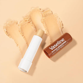 Vaseline heritage badge emphasizing trusted, long-standing skin care