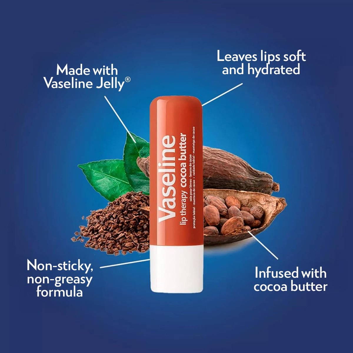 Skin texture shot after using Vaseline Cocoa Radiant for a soft look