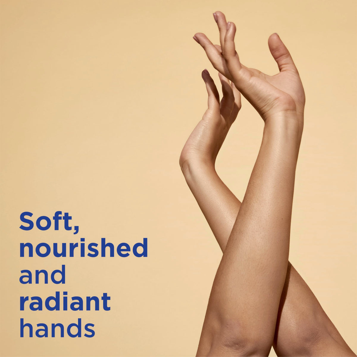 Close-up of Vaseline Radiant X hand butter texture with microdroplets