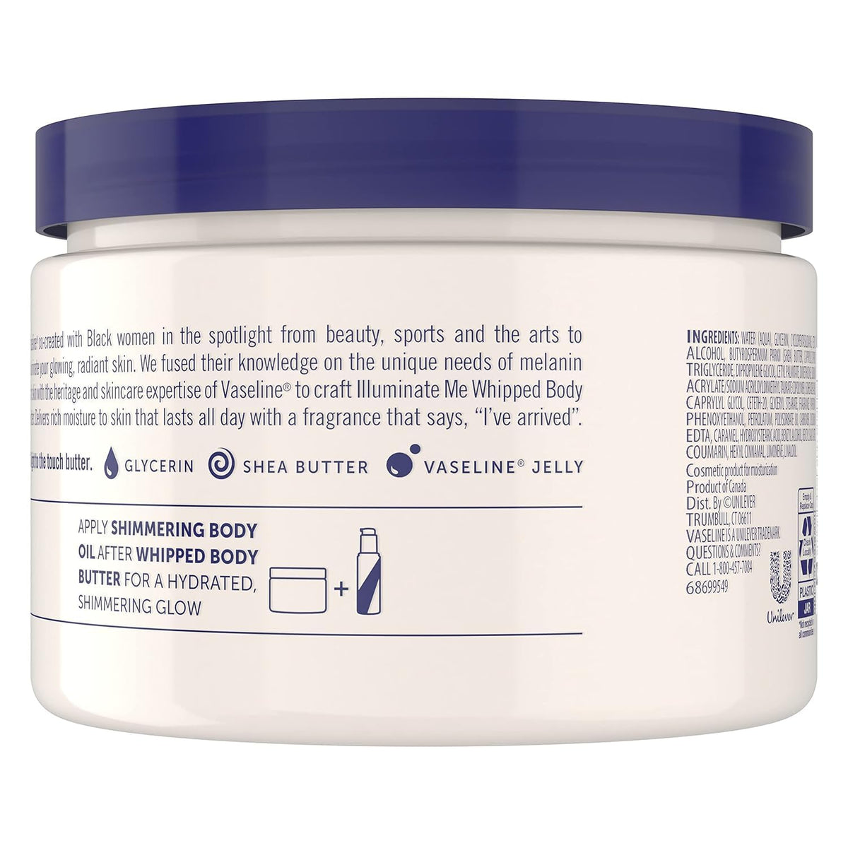 Vaseline Illuminate Me packaging design highlighting co creation with influential Black women