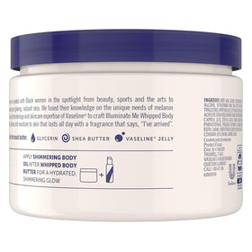 Vaseline Illuminate Me packaging design highlighting co creation with influential Black women