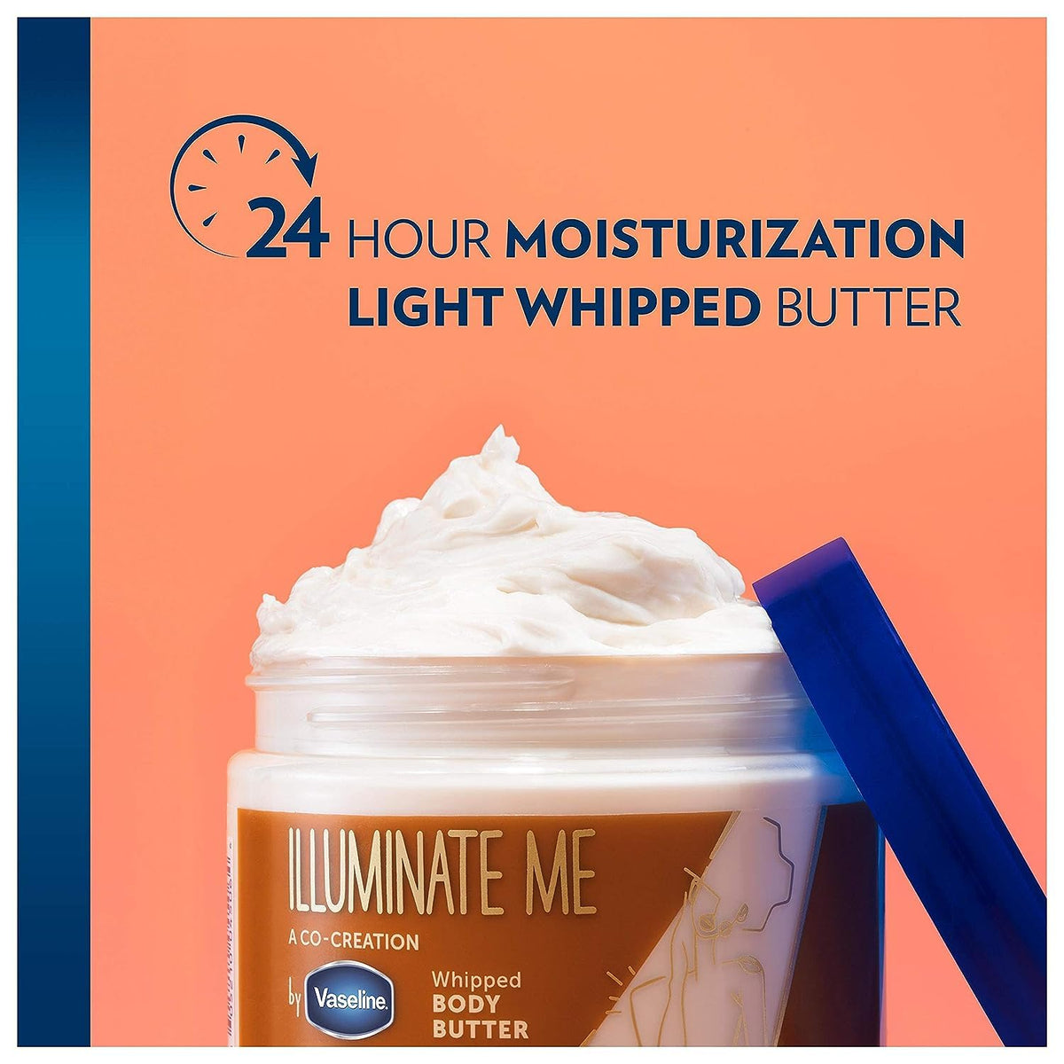Creamy shea butter and glycerin blend nourishes melanin-rich skin