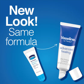 Vaseline Lip Therapy Advanced Healing balm-tube 24-pack on display