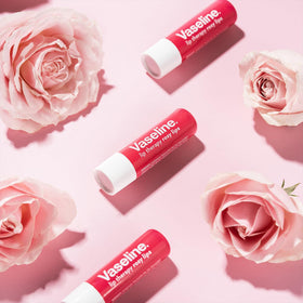Vaseline Lip Therapy Rosy Lips bulk pack on shelf