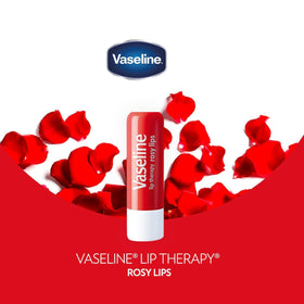 Vaseline Lip Therapy Rosy Lips creamy texture close-up