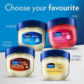 Vaseline Lip Therapy Rosy Lips mini-in-kit with other Vaseline products.
