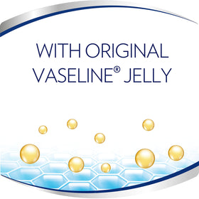 Close-up of glossy Vaseline jelly texture ready for easy application