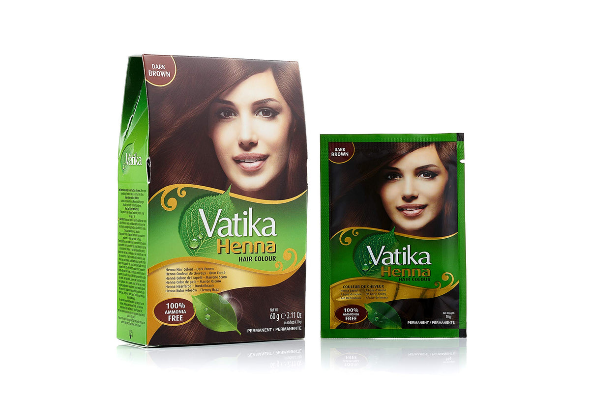 Vatika Naturals after-color glossy finish for healthy-looking hair
