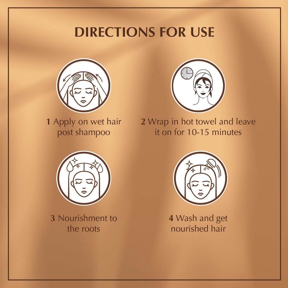 Vatika Naturals Hot Oil Hair Mask end-lengths-application shows easy targeting of dry ends.