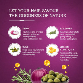 Vatika Naturals Rosemary Olive Oil Blend suggesting revitalizing care from nature.