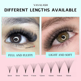 VAVALASH manual baking stable curl ensures consistent lash geometry