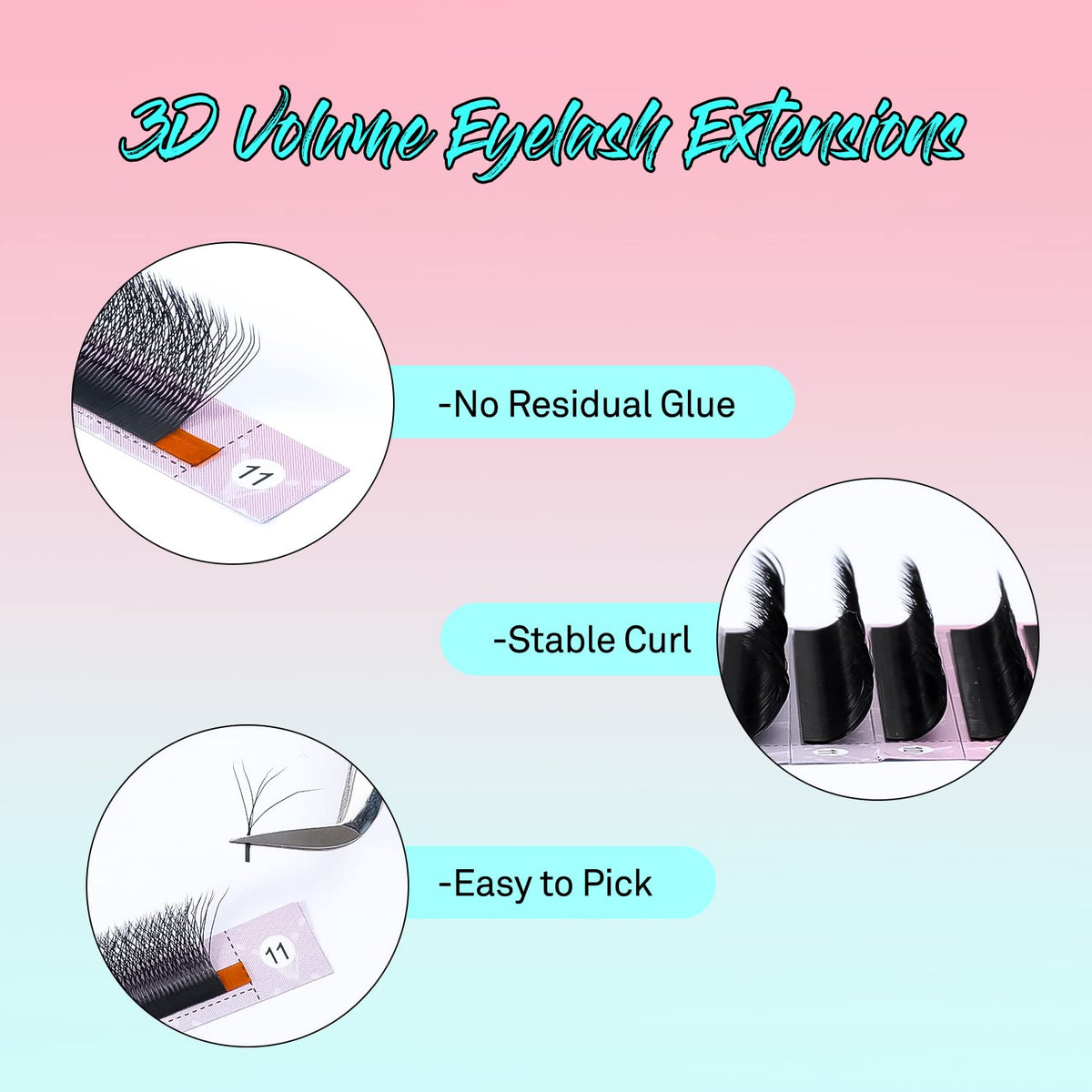 VAVALASH matte black PBT silk lashes, soft and lightweight for comfort.