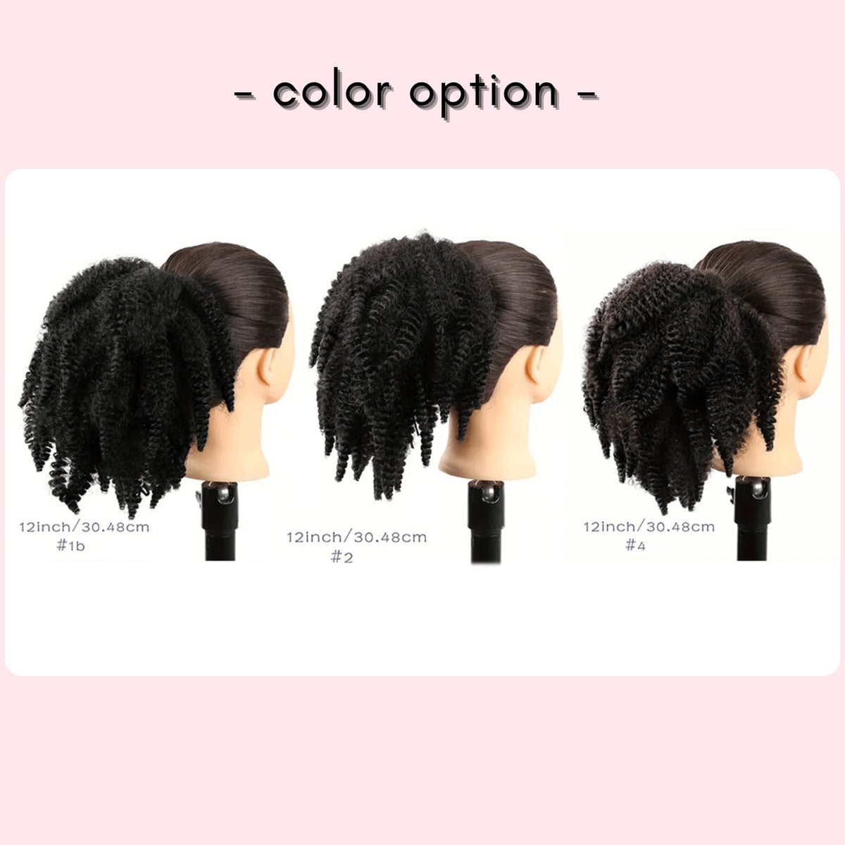 VAVANGA Silky-soft Afro kinky texture complements protective styles.
