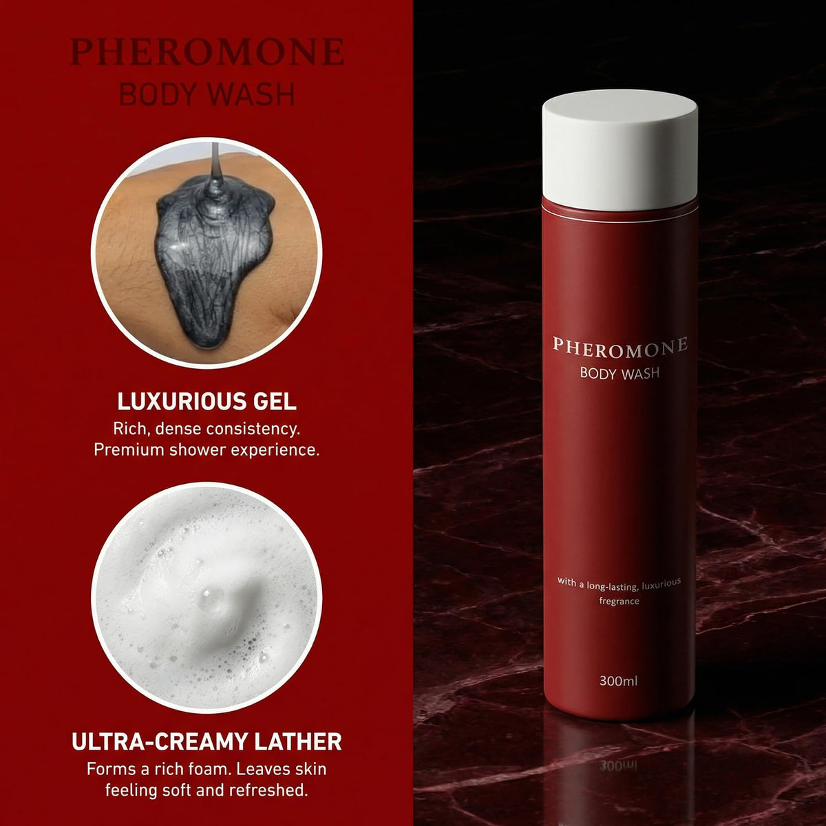 Vbolre Fragrances lather close up suggests moisturizing cleanse for smooth, non dry skin