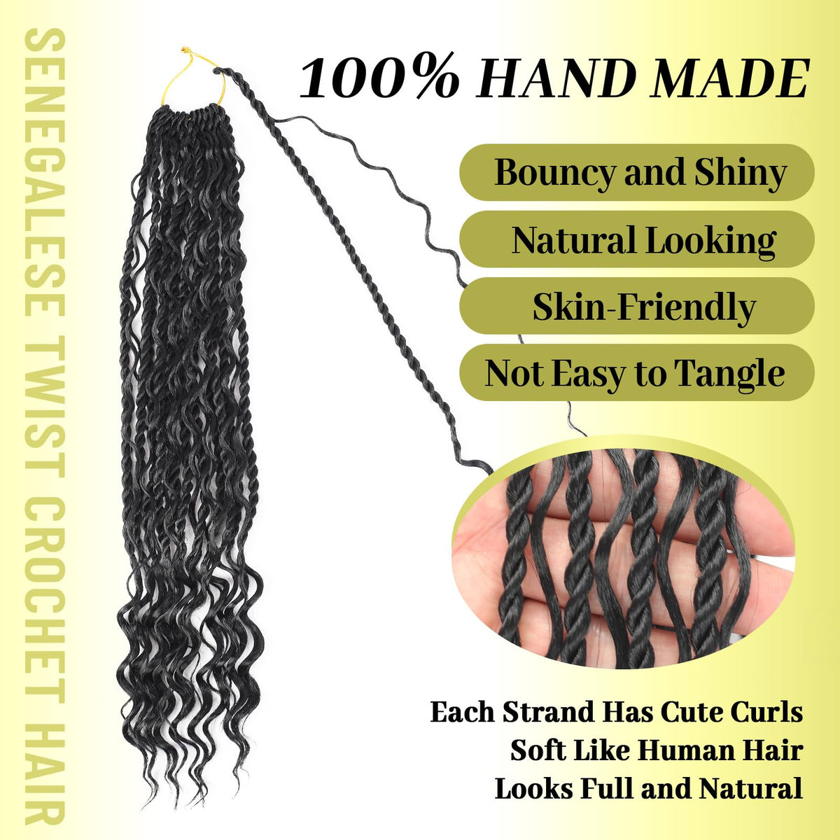 VCRPWLAO 9-pack crochet hair for full coverage with fewer packs