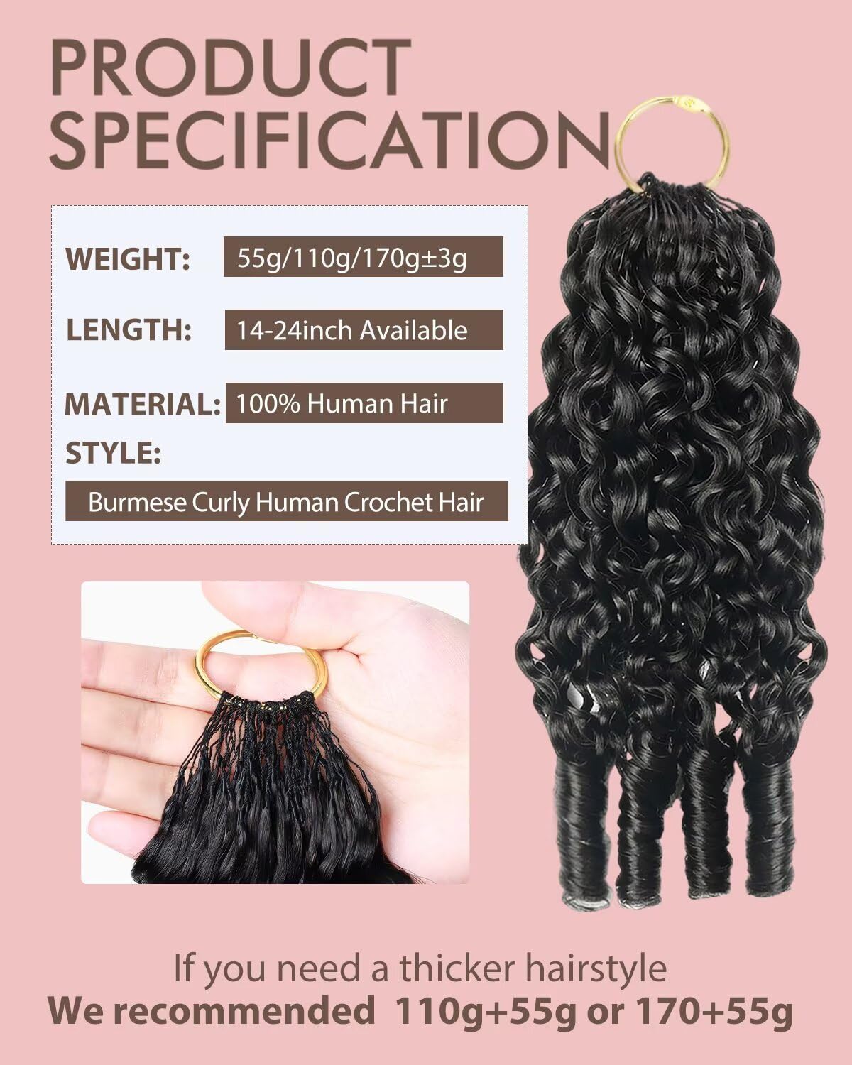 VDZ lightweight hair ideal for daily wear and special occasions.