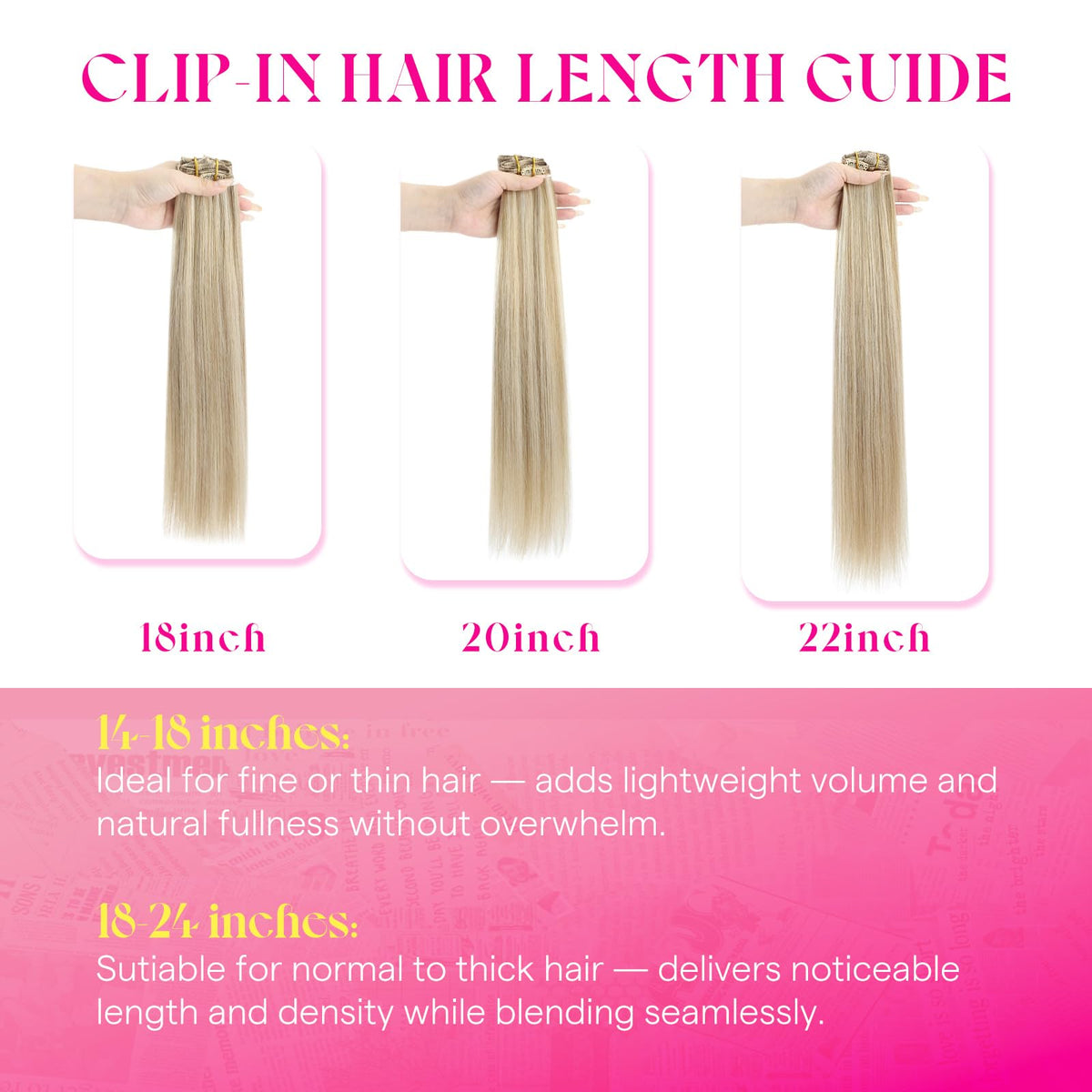 Ve Sunny platinum blonde clip-in extensions packaged for quick at-home glamour