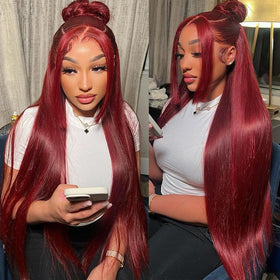 Veally 13x4 lace front enabling free parting and easy updo ideas.
