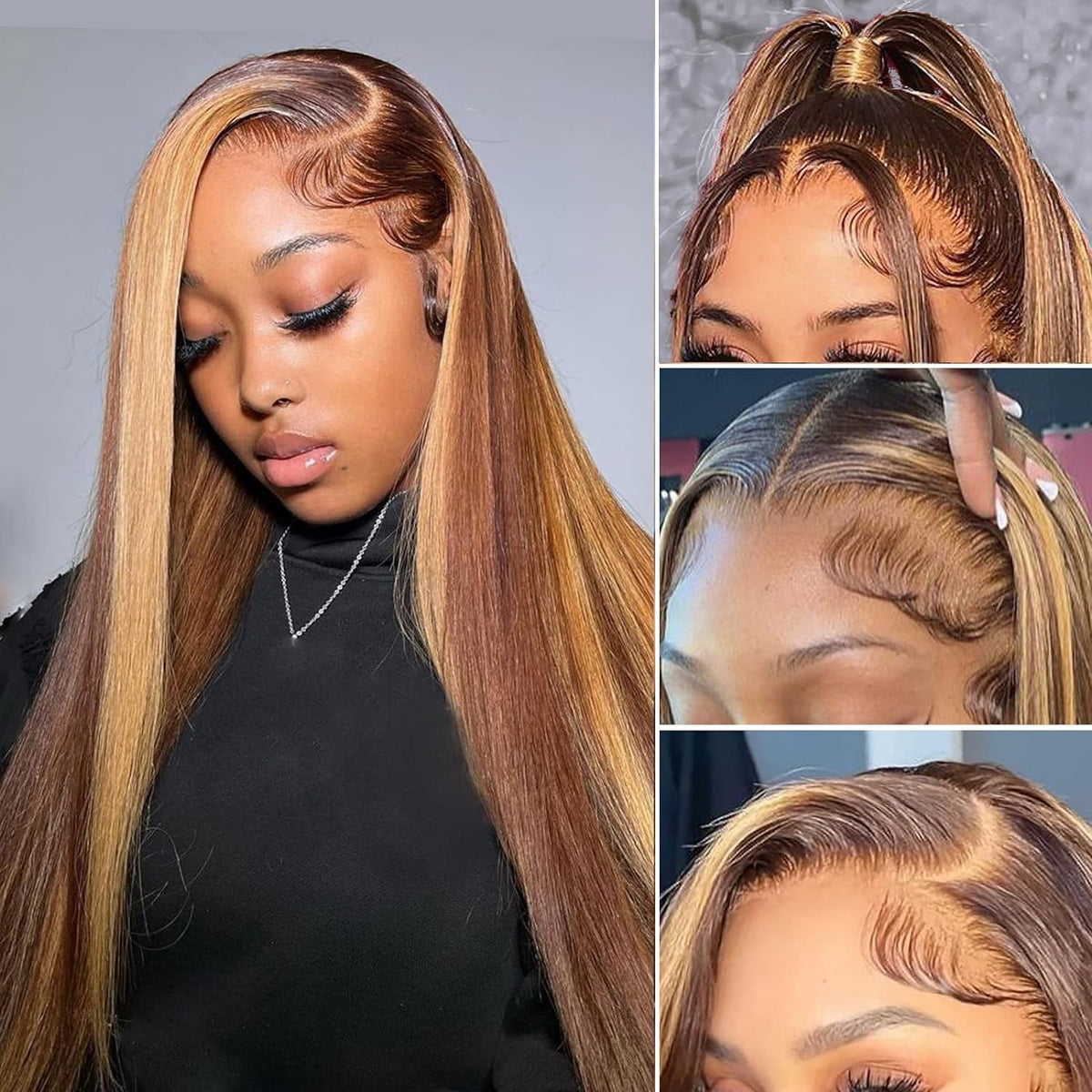 Veally baby hair detail creates a natural hairline