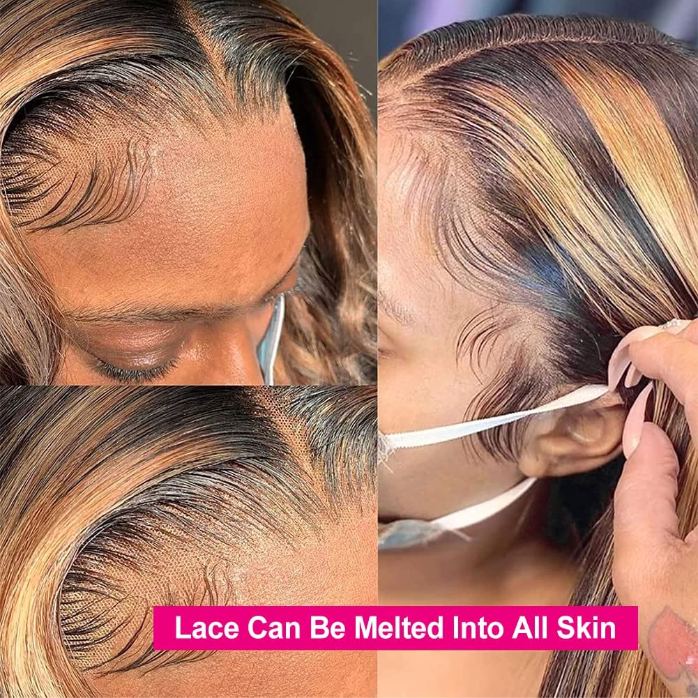Veally free-part styling with 13x4 lace front