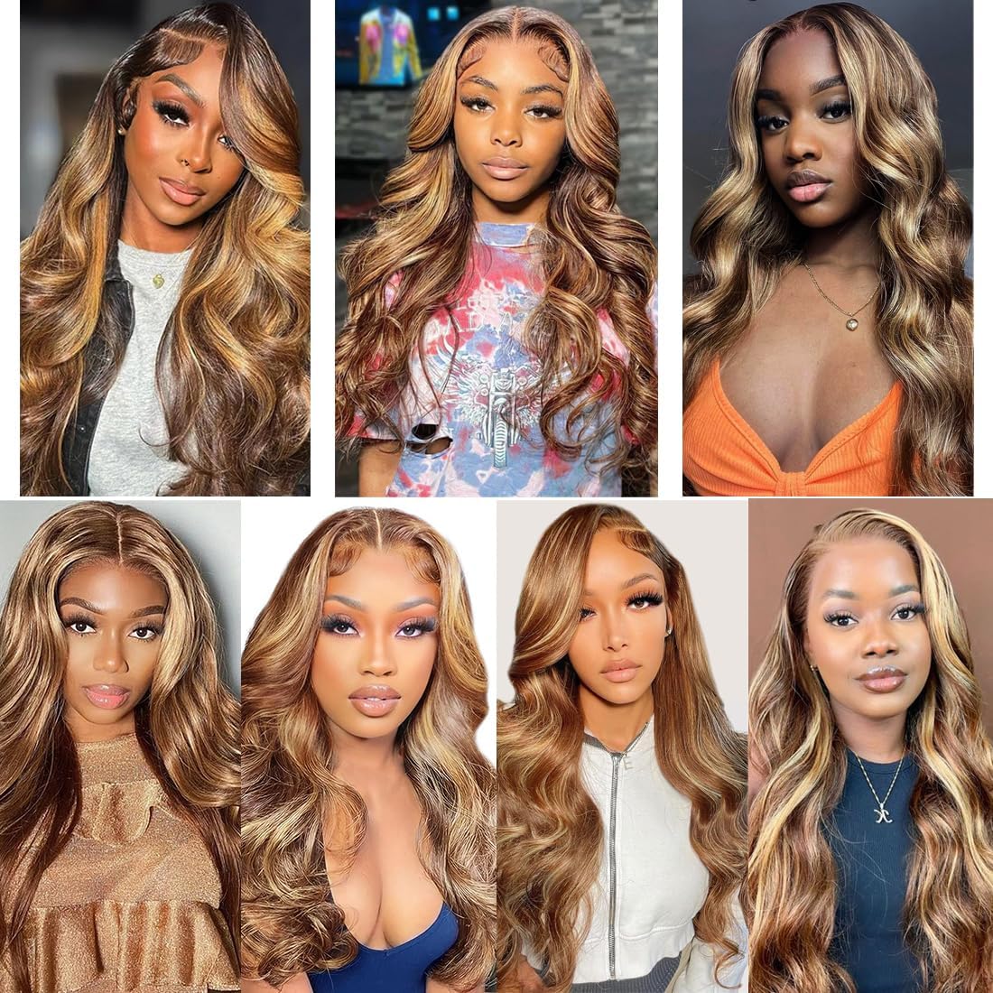 Veally Honey Blonde lace front wig cap adjustment ensuring secure, comfortable wear.
