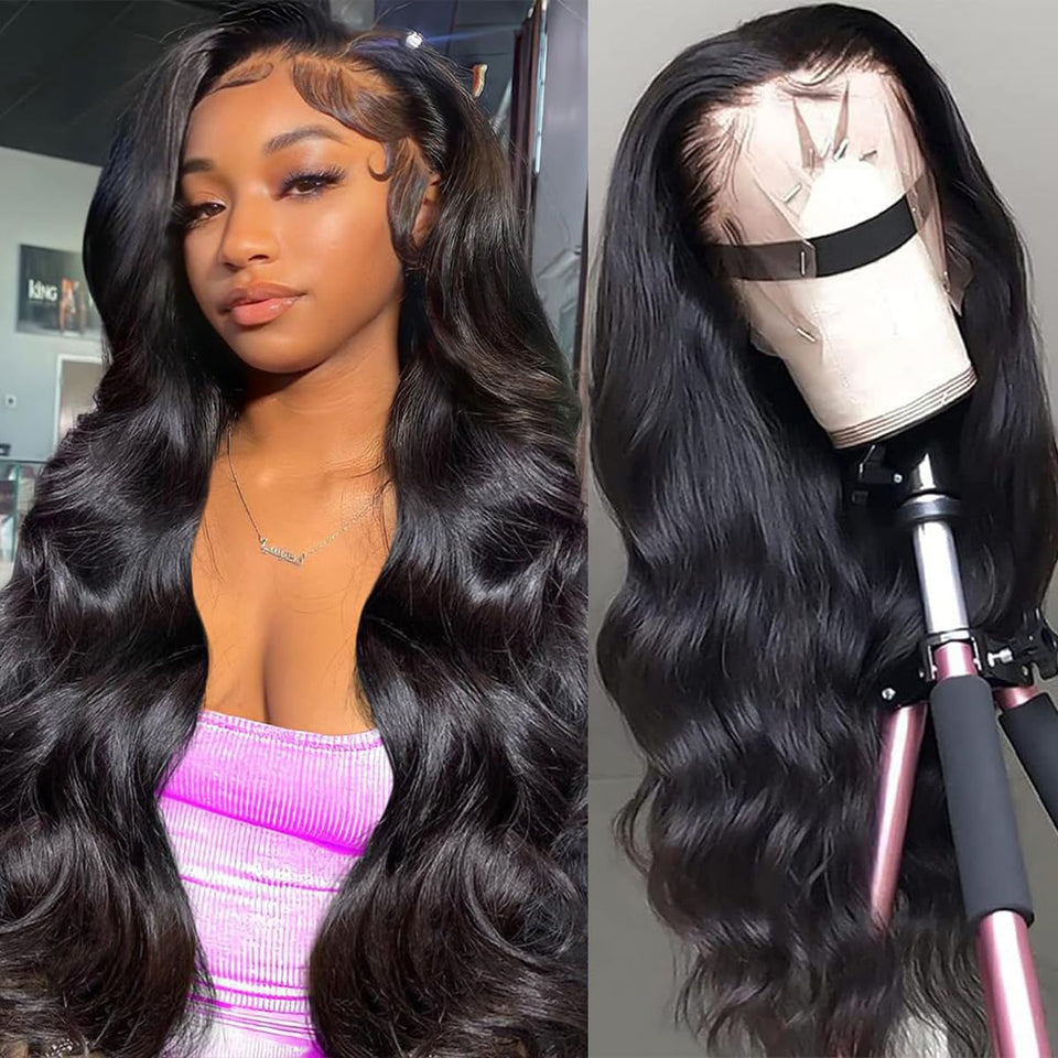 Veally lace front wig with 13x4 HD lace for easy, glueless wear.