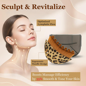 Boosts lymphatic coverage by 35% while sculpting cheeks and jawline.