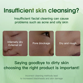 VEBROCK creamy texture with bubbles penetrating pores for cleaner skin