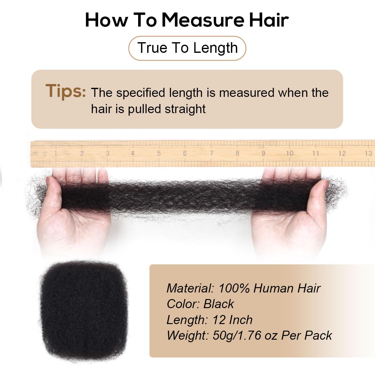 Vecago Afro Kinky Bulk Hair weaving setup, perfect for braiding and repair