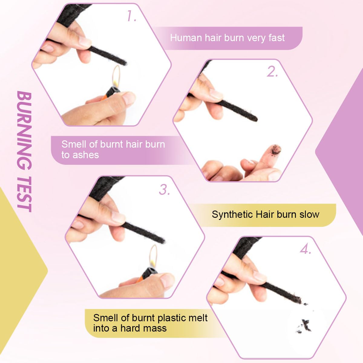 Vecago dye-ready extensions illustrate easy color customization options.