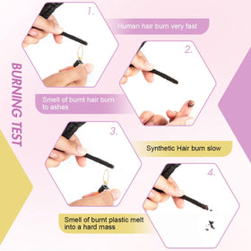 Vecago dye-ready extensions illustrate easy color customization options.
