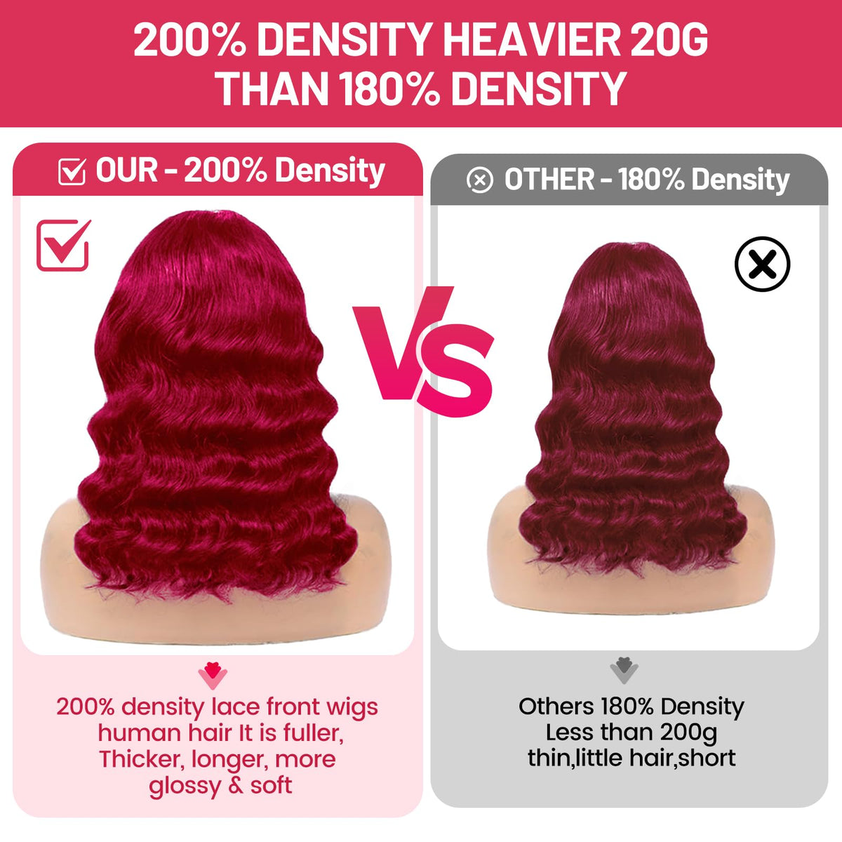 Vedusal HD 13x4 lace front detail showing seamless scalp blend for all skin tones