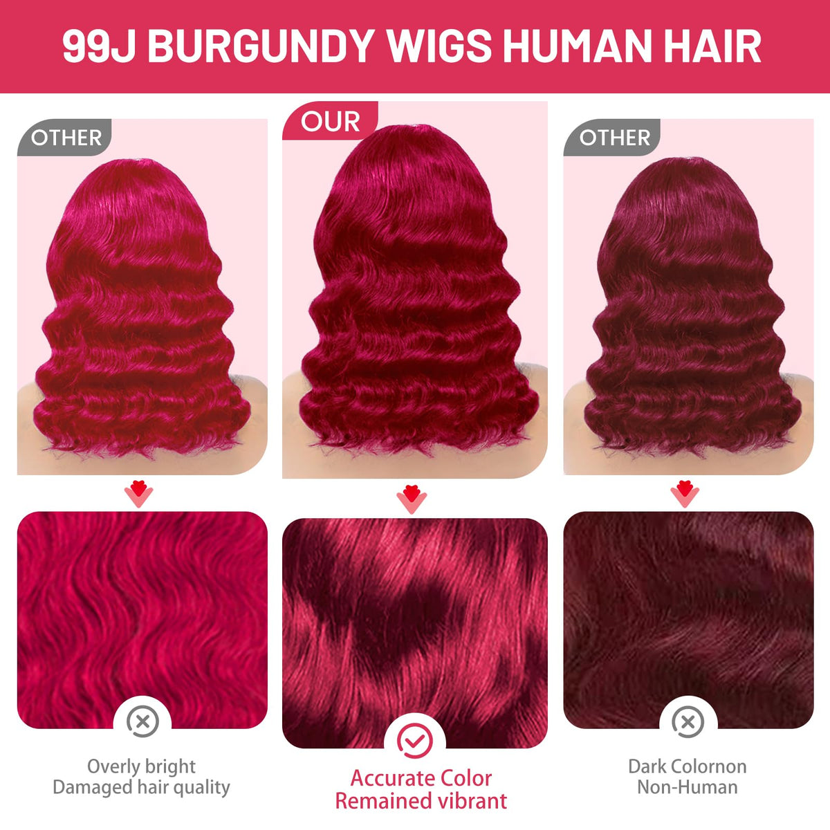 Vedusal pre-plucked bleached knot ready-to-wear natural hairline