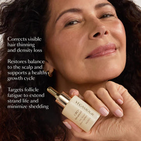 VEGAMOUR GRO+ Serum lightweight texture for quick absorption.