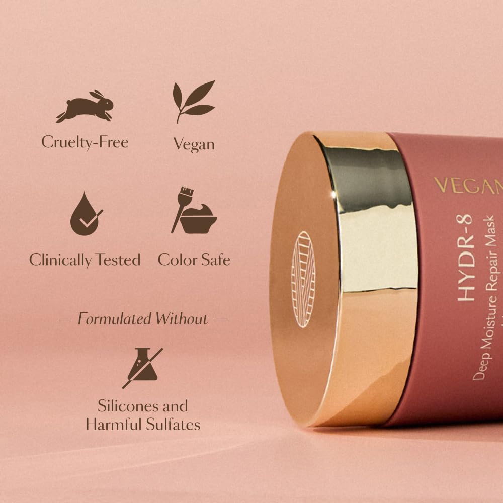 VEGAMOUR HYDR-8 vegan, cruelty-free packaging confirmation