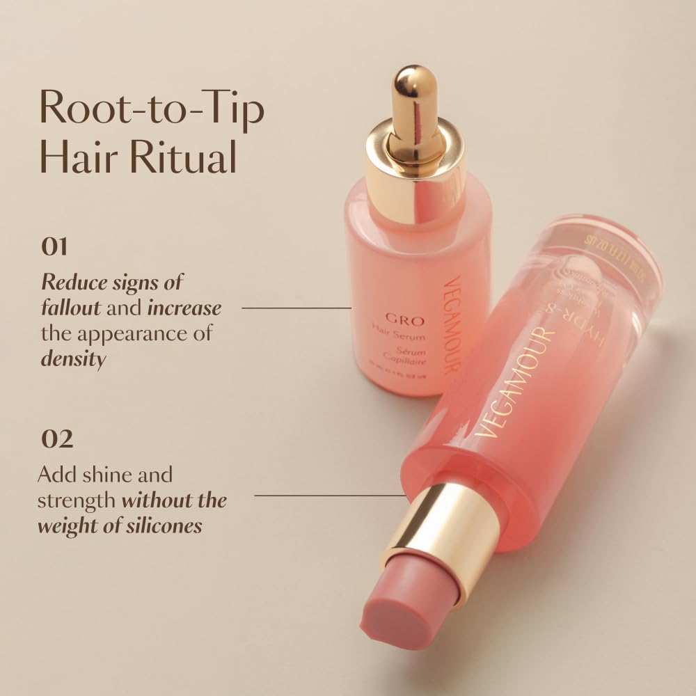 VEGAMOUR HYDR-8 Weightless Repair Oil helps reduce breakage with regular use
