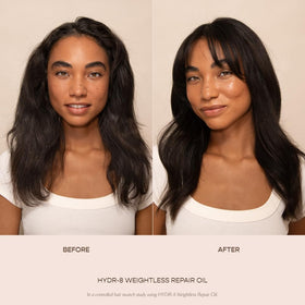VEGAMOUR HYDR-8 Weightless Repair Oil gloss shine highlights luminous finish and frizz control