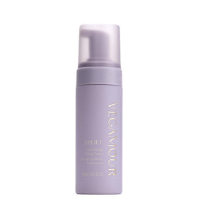 VEGAMOUR UPLIFT foam on damp hair for instant lift and body.