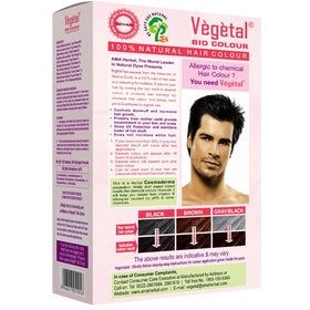 Vegetal Bio Colour Soft Black application brush included for even coverage