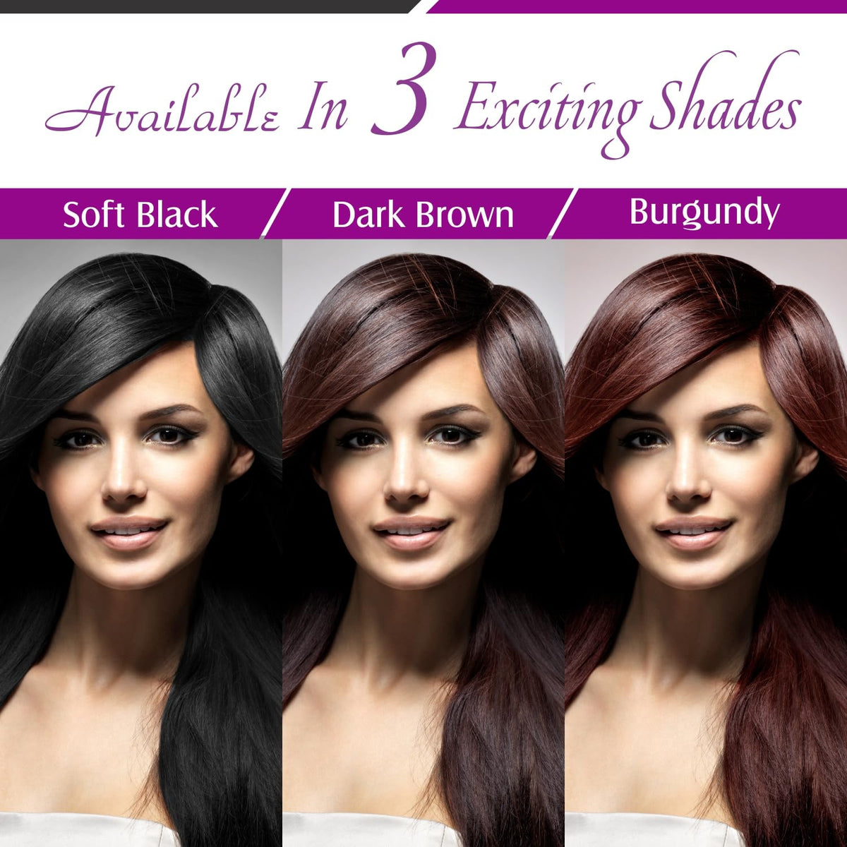 Vegetal Bio Colour Soft Black hair after application showing vibrant shine