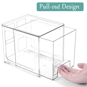 VEGEVIGI inner box dimensions 5.5 by 7.1 by 6.5 inches for compact towel storage