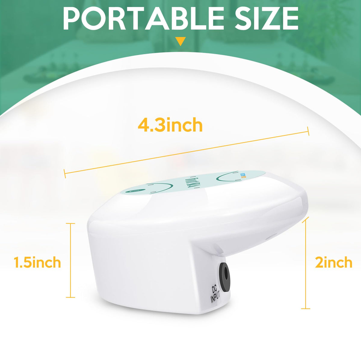 Veicomtech Ionic Foot Bath includes 100 liners for convenient replacements