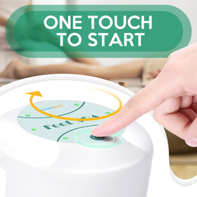 Veicomtech Ionic Foot Bath auto timer in use for effortless sessions