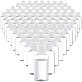 VEIDIA travel bottles with flip cap for mess-free on-the-go refills.