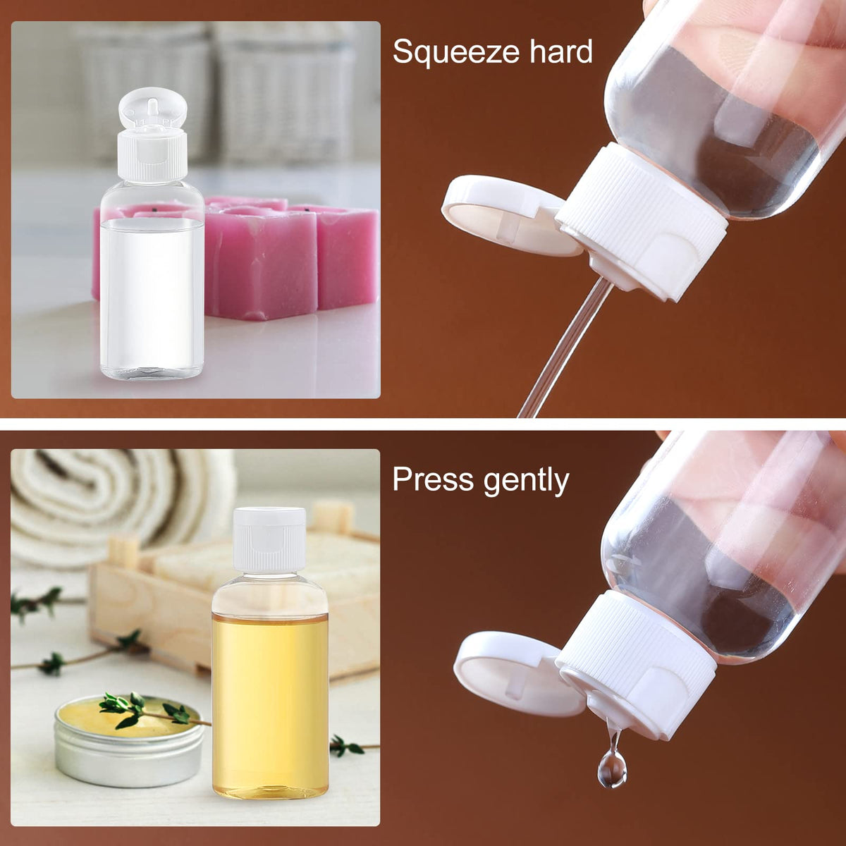 VEIDIA portable bottles perfect for sunblock, perfume, and daily toiletries.