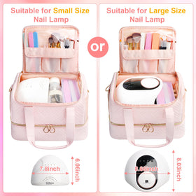 Veirdro gift-ready-nail-polish-organizer-pink ideal for gifting.