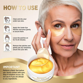VELAMO ADVANCED Dark Circles Brightening Patches fade shadows and moisturize.