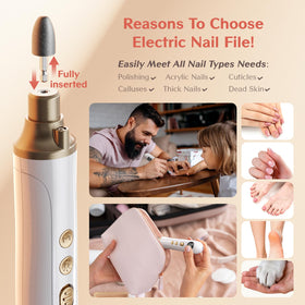 Velnail wide-grinder tackles thick nails for efficient shaping