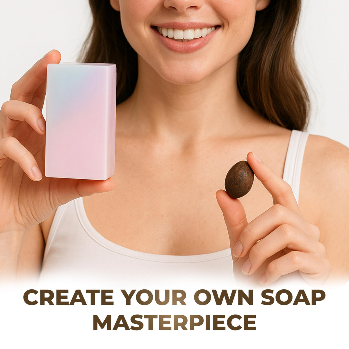 Velona Shea Butter nourishes as you mix for rich, creamy bars.