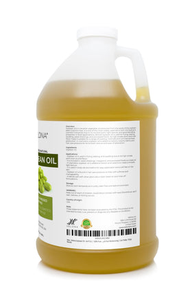 Close-up of Velona Soybean Oil texture, light and fast-absorbing